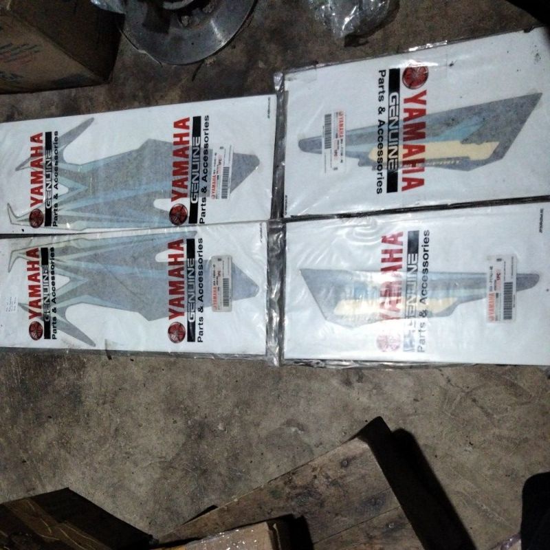 STRIPING RX KING 2005 BIRU STIKER STRIPPING RX KING ORI YAMAHA YGP