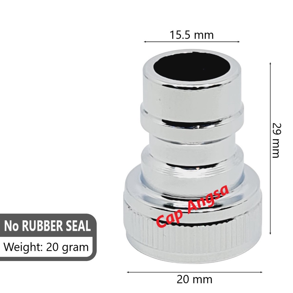 CUCUK KRAN TAMAN SELANG INLET MESIN CUCI SAMBUNGAN QUICK RELEASE JET CLEANER HOSE CONVERTER ADAPTER ADAPTOR