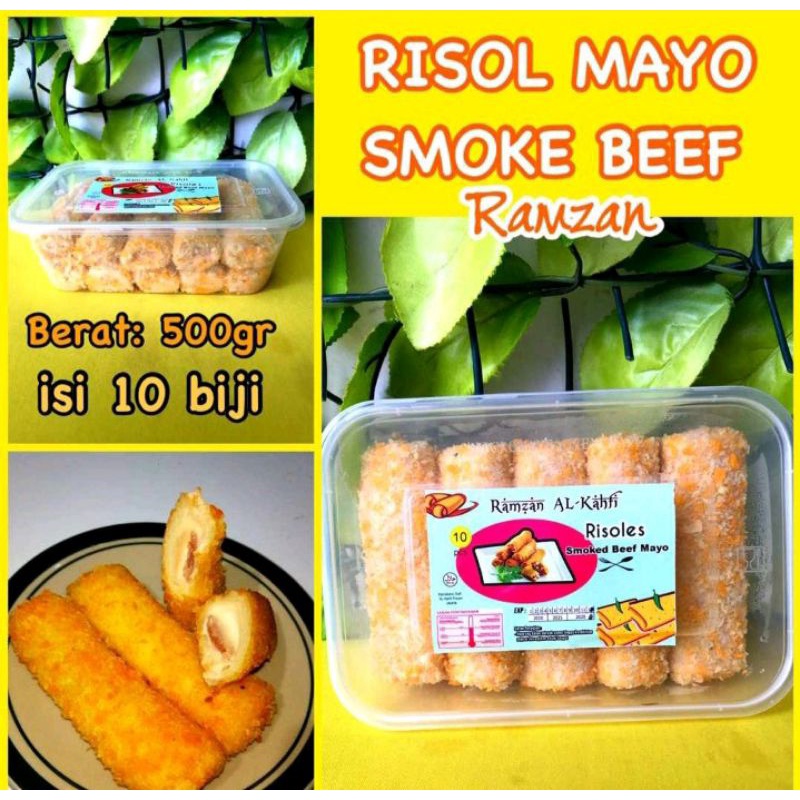 

RISOLES SMOKED BEEF MAYO ISI 10 MURAH