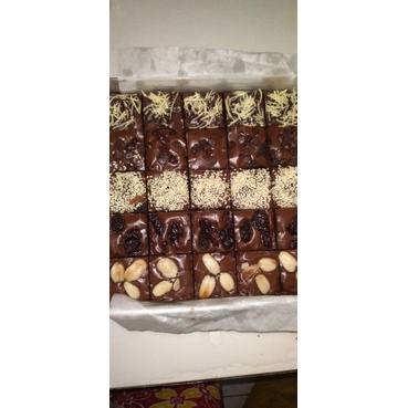 

Brownies fudgy