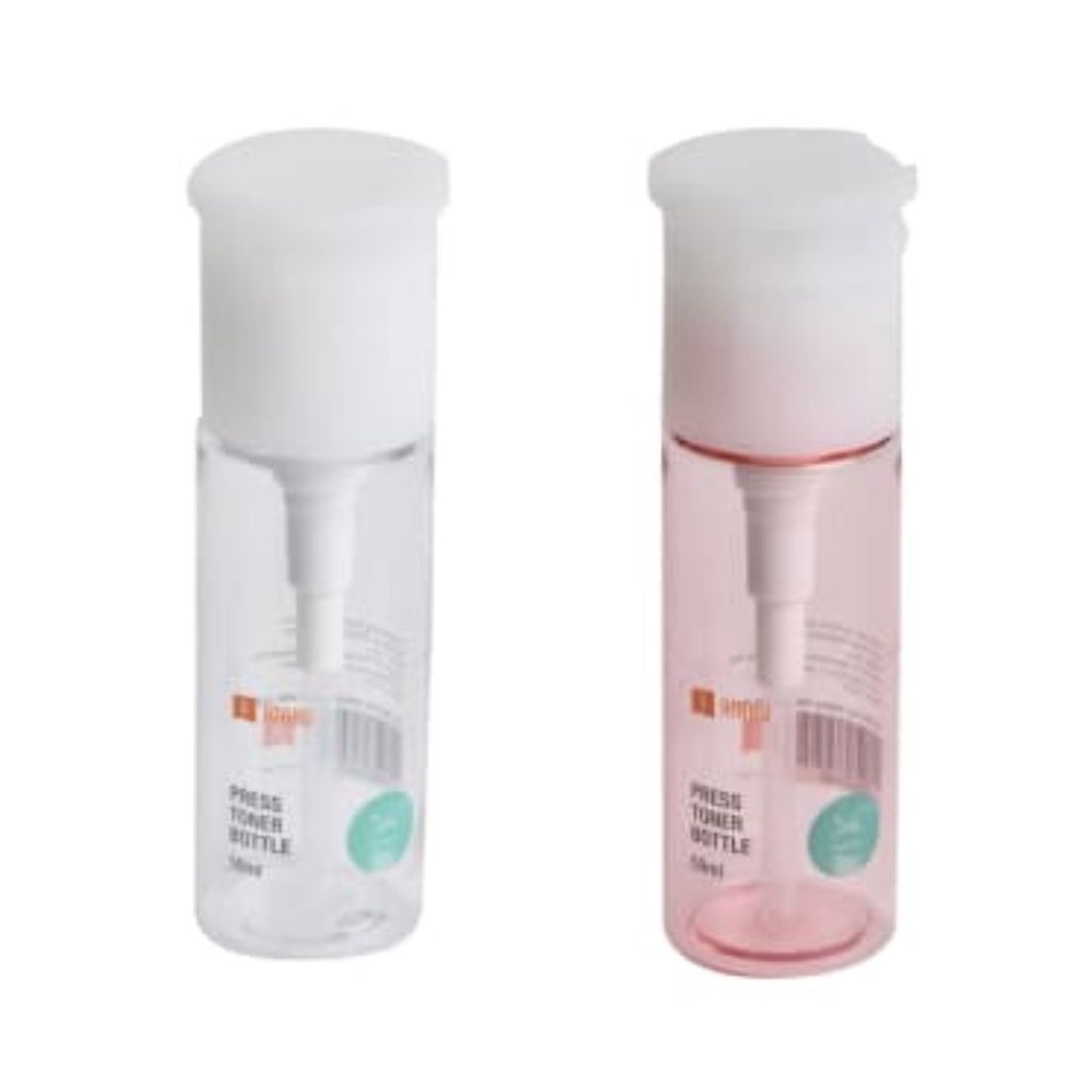 ACE Ataru 50 Ml Botol Toner Press Pet Botol Cairan Make Up