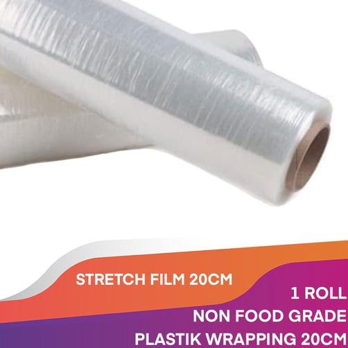 

℗ STRETCH FILM 20CM X 250M PLASTIK WRAPPING PLASTIC WRAP PACKINGAN 1 ROLL ✳