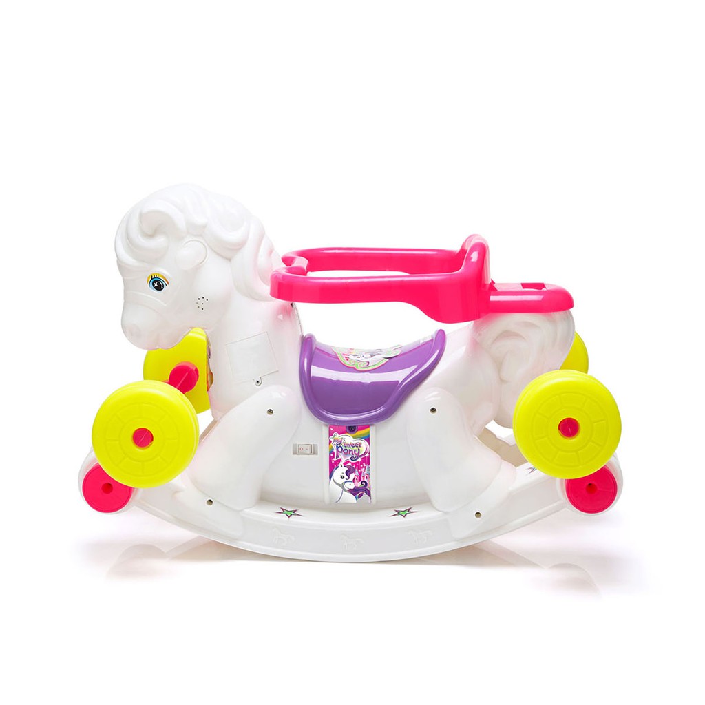 Mainan Anak Kuda Kudaan KP 582 kuda putih Sepeda Anak Mobil Dorong SHP Toys Makassar