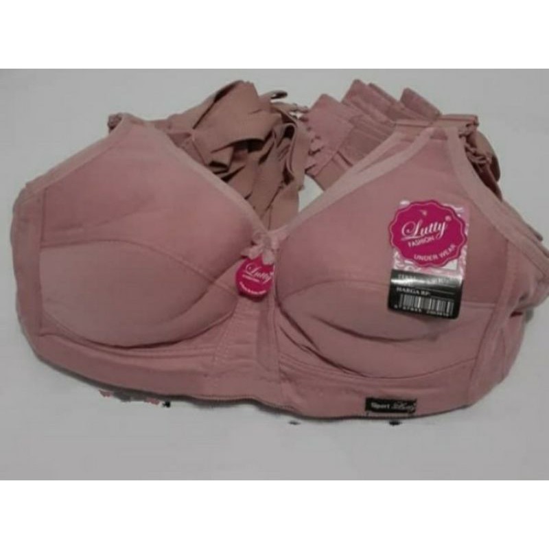 BH LUTTY KANCING 3 SIZE 40 42/BH CUP BESAR/BRA/SPORT BRA