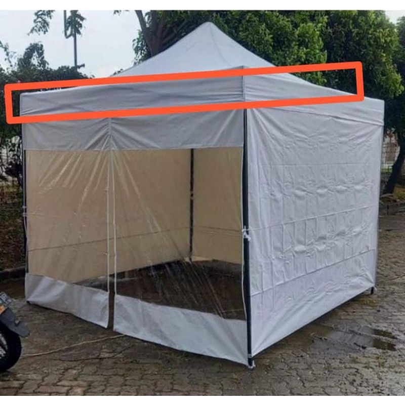 Tenda lipat uk 3x3 full dinding
