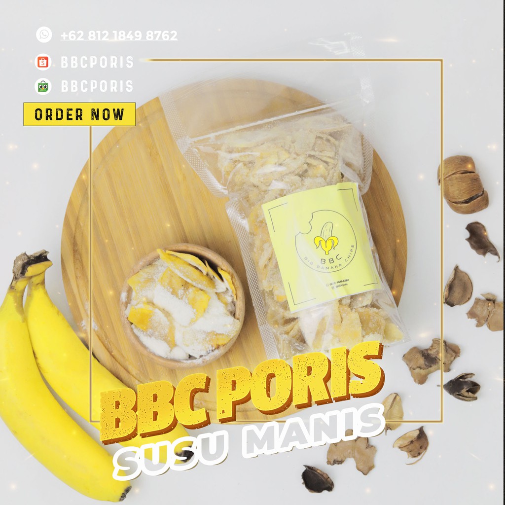 

Keripik Pisang Susu Manis BBCPoris