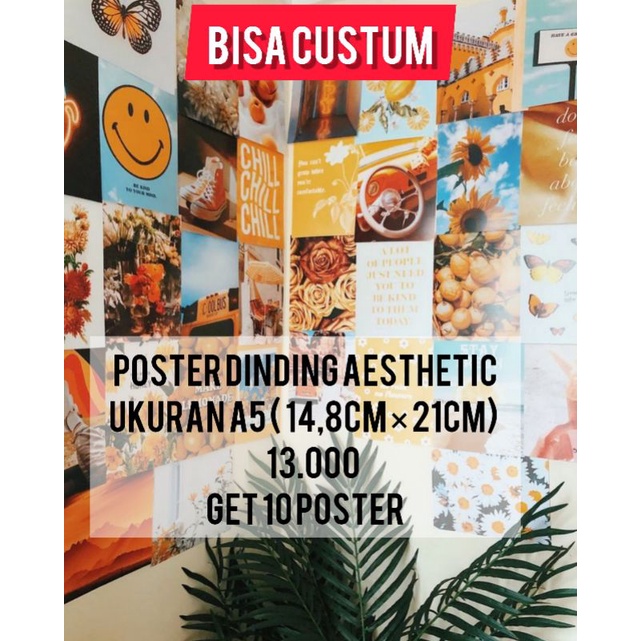 Jual Poster Dinding Aesthetic | Poster Aesthetic | Poster Murah | Isi ...