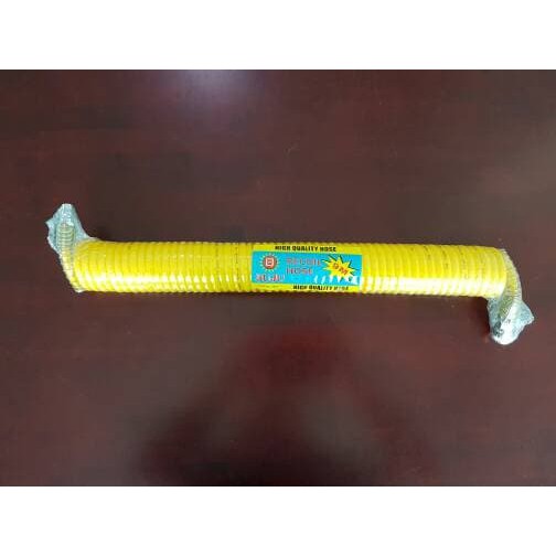 9809 SUJU selang spiral angin 9m per yellow/ recoil hose