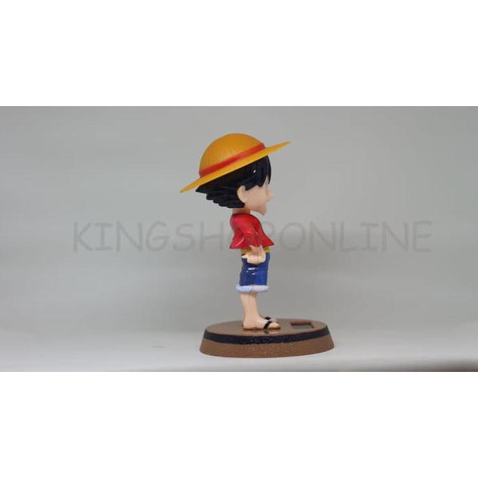 Boneka Pajangan Solar Gard Luffy One Piece - Hiasan Dashboard Mobil