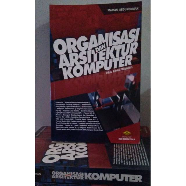 ORGANISASI DAN ARSITEKTUR KOMPUTER