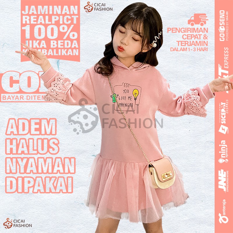 Dress Anak Cewek Baju Gaun Dres Tutu Pesta Ulang Tahun Anak Perempuan Import Mewah Dress DT7