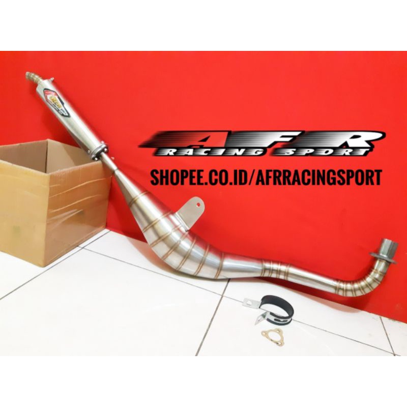 Knalpot FizR F1ZR Fiz R Stainless BM Power kolong