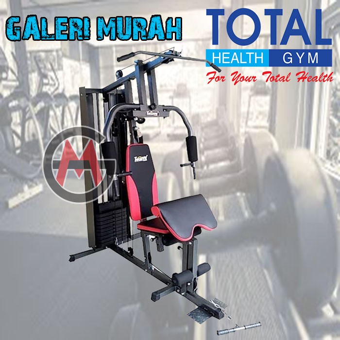 Jual Home Gym 1 Sisi With Cover TL HG 008 Beban 50kg ( Warna Hitam Dan ...