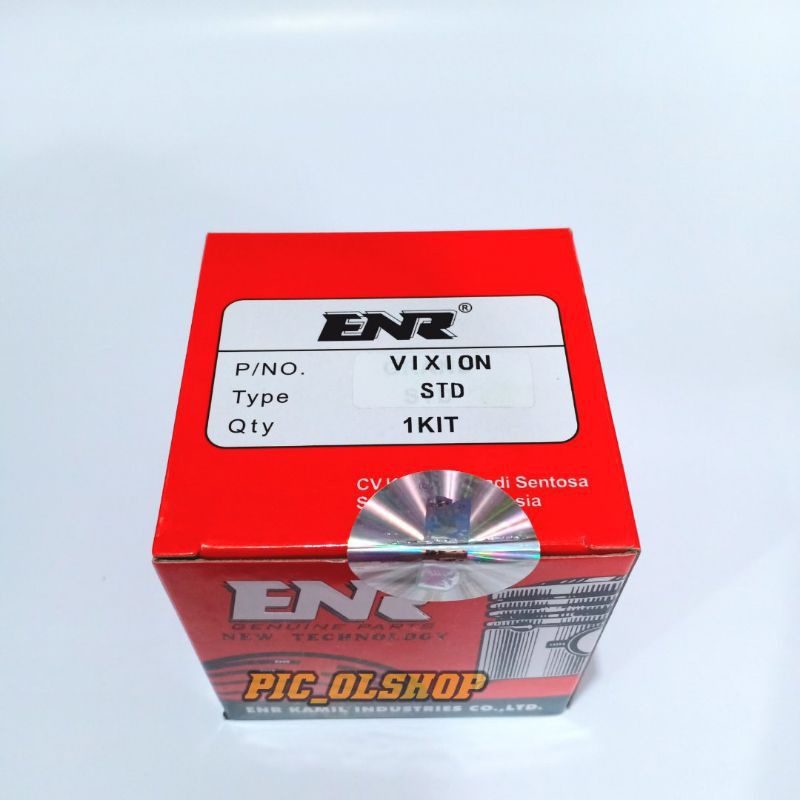 Piston Kit Set Yamaha VIXION Old Lama Ukuran Os : STD - 0.50 - 1.00 - 2.00  Original ENR-1