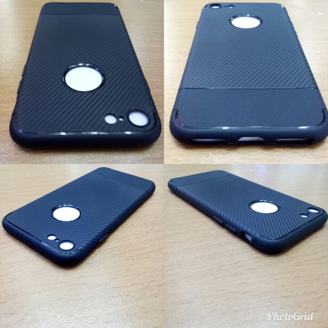 case oppo F5 - Silikon slim carbon