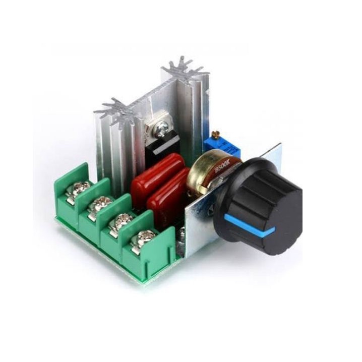 Jual Dimmer SCR 2000W Regulator Voltage untuk Motor Gerinda, Dimmer