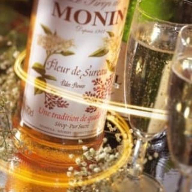 

Monin fleur de sureau elder flower edelflower syrup sirup sirop