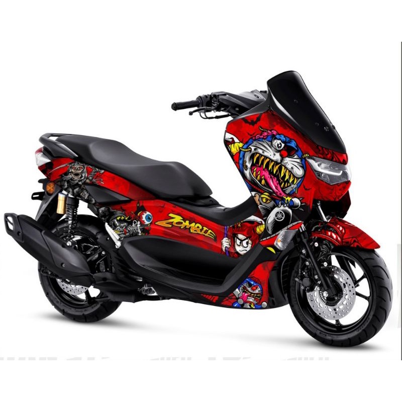 Decal new nmax 2020 full body Striping motor nmax 2020 full motif Stiker nmax variasi