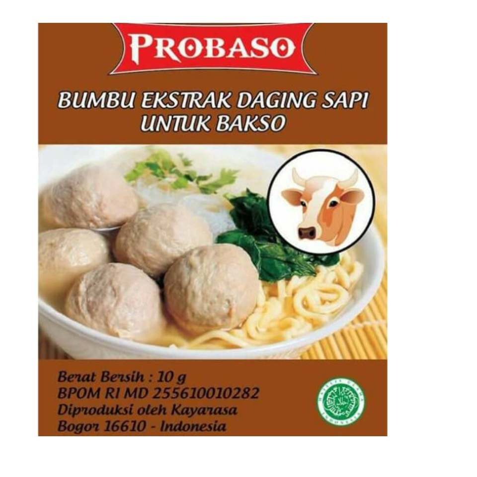 CS1-Probaso Tepung Bakso Beef Powder/Sari daging 10 gr