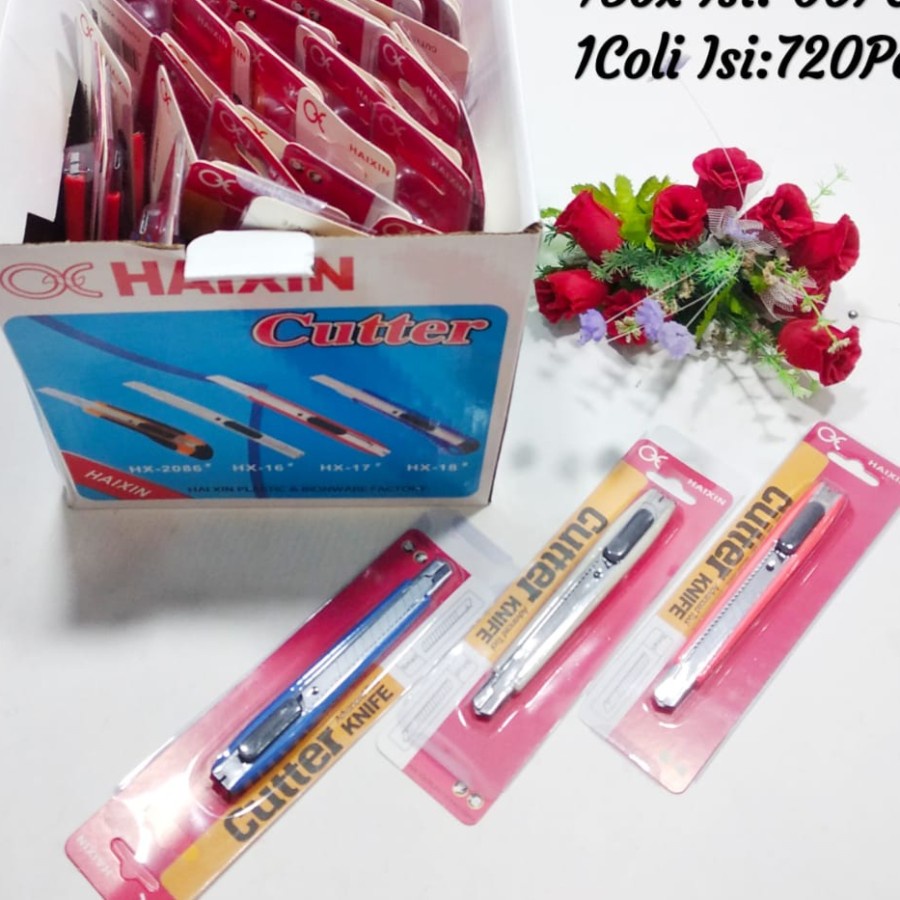 

GROSIR PISAU CUTTER MINI HAIXIN UC-495