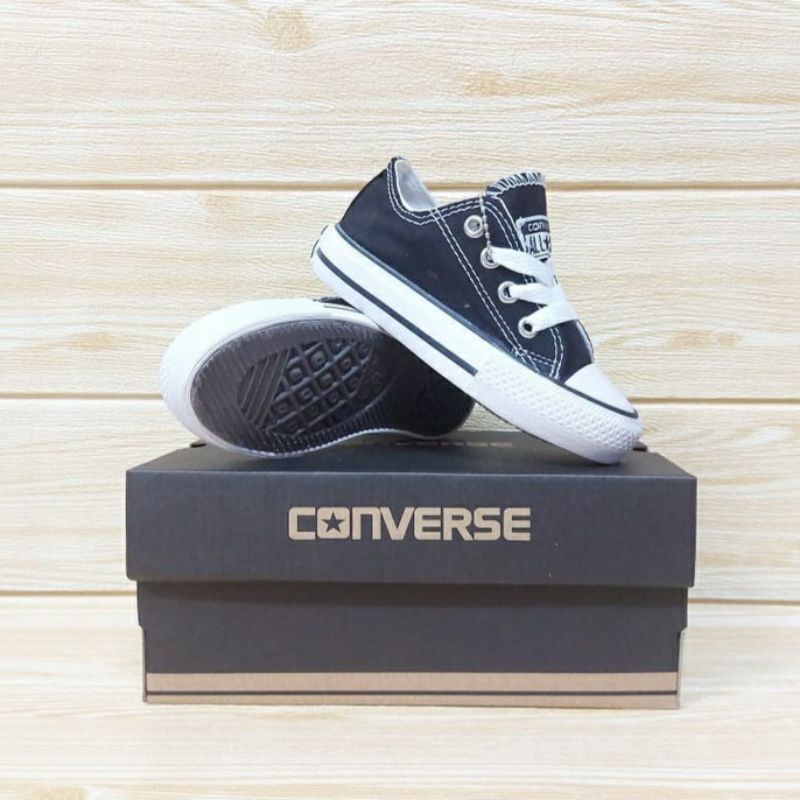 CONVERS LOW SEPATU ANAK LAKI &amp; PEREMPUAN TALI FASHION BAYI BALITA