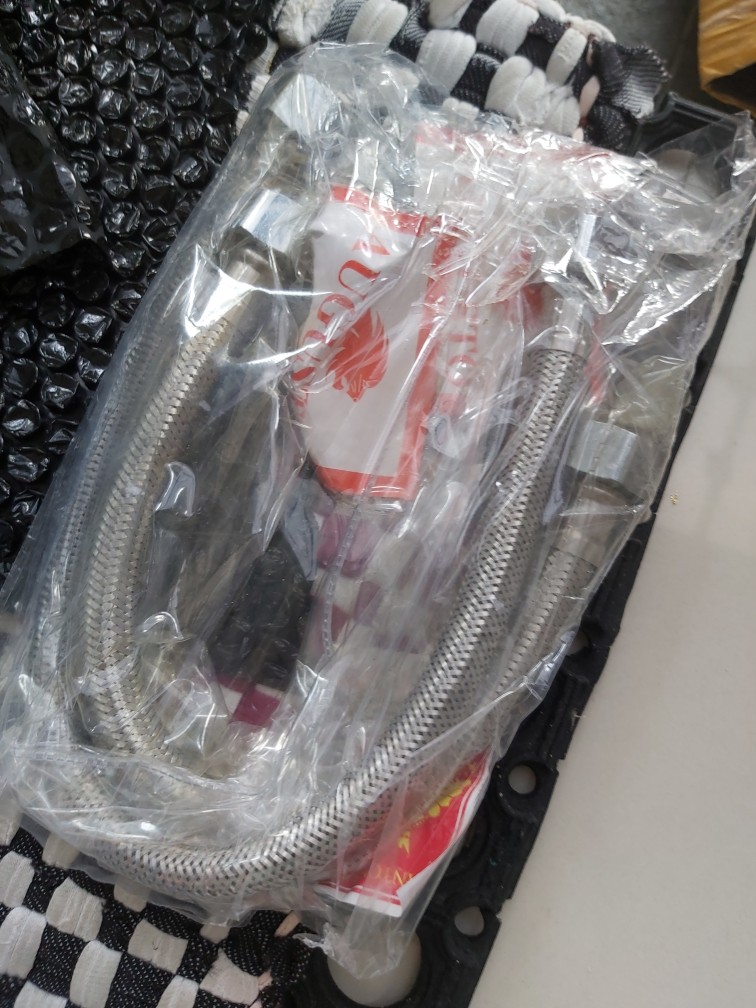Fleksibel Anyam 30 Cm Stainless Aug- Selang Air 30cm Flexible Murah Wastafel Closet Panas Dingin