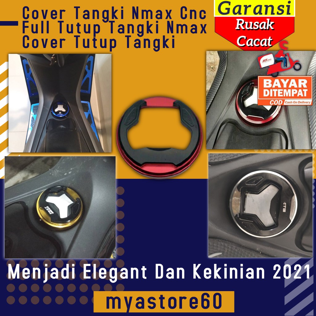 Cover Tutup Tangki Nmax Cnc Full Tutup Tangki Yamaha Nmax Cover Tutup Tangki NMAX