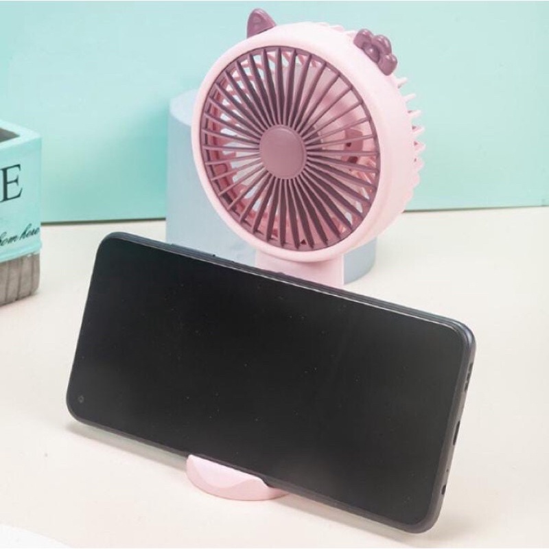 BISA COD KIPAS MINI TANGAN USB PORTABLE CHARGER SX115 SQ-328 / MINI HANDLE FAN HOLDER