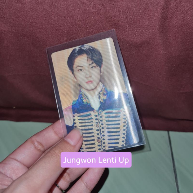 ENHYPEN PHOTOCARD LENTI JUNGWON UP VER