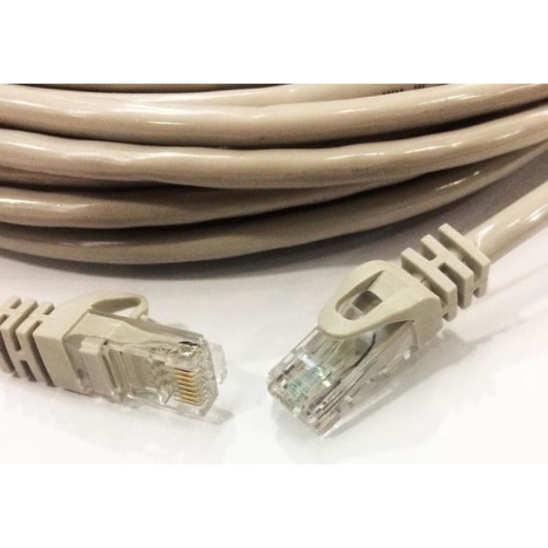 KABEL LAN 30M CAT 6 RG 45 NYK { kabel jaringan siyap pake}