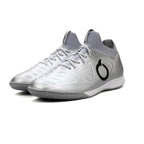 SEPATU FUTSAL ORTUSEIGHT FORTE VALKYRIE IN SILVER BLACK