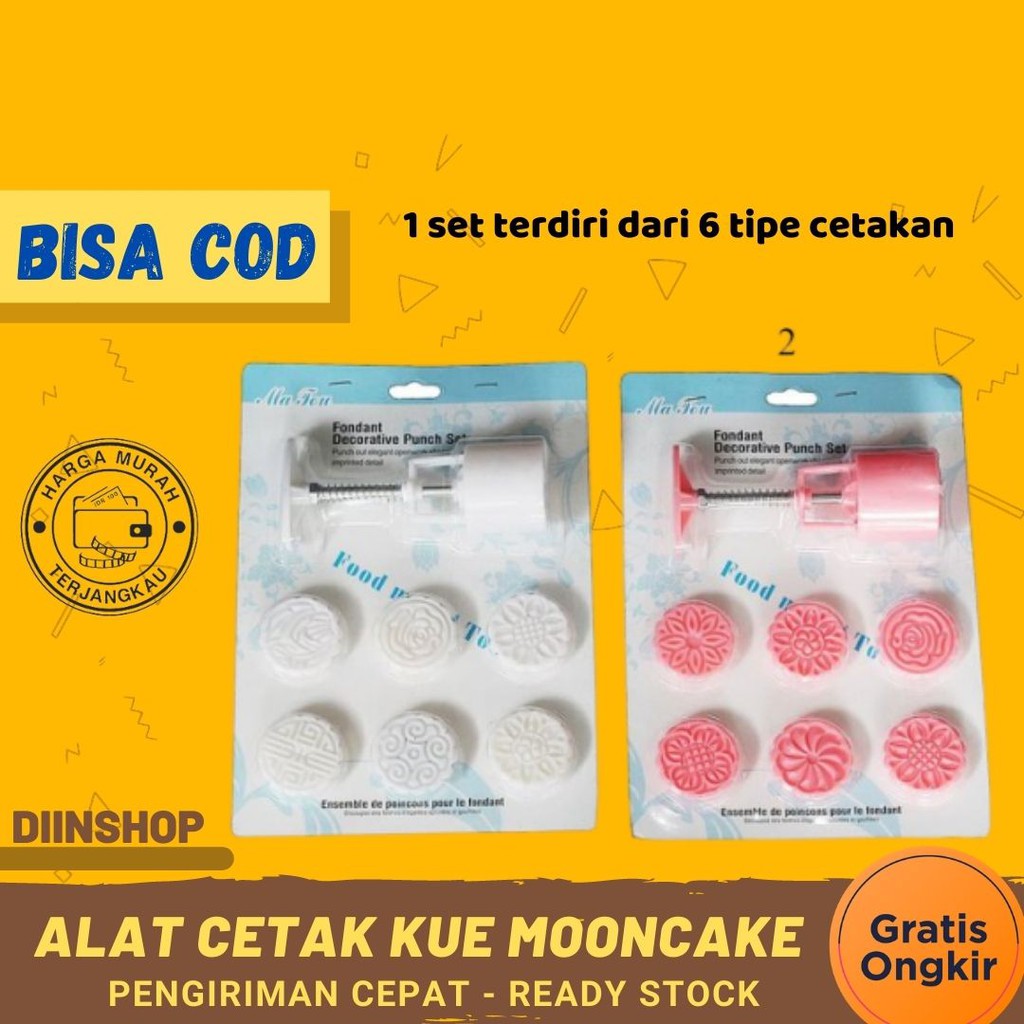 ALAT CETAK CETAKAN KUE MOONCAKE KUE KERING ALAT MEMASAK MASAK ROTI KUE LEBARAN JAJANAN UNIK M235
