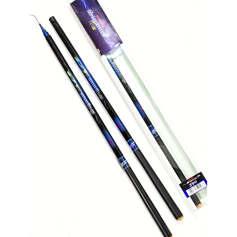 Joran Tegek MAGURO SIGANUS 390 cm CARBON SUPER TEBAL KAKU Tegeg Pancing