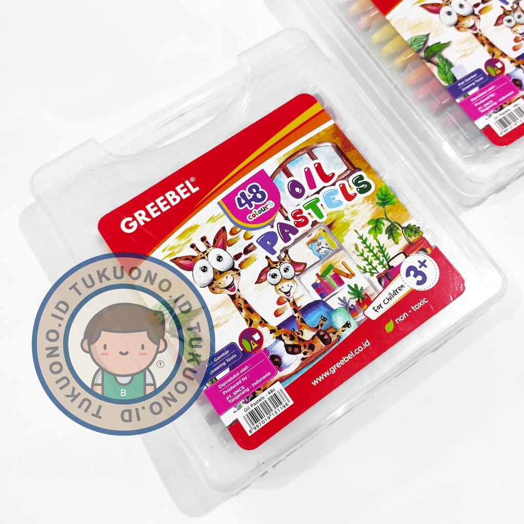 

GREEBEL Oil Pastel 48 Warna Colours | Krayon Crayon Pewarna Anak