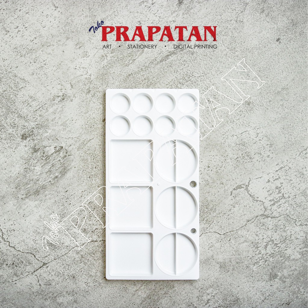 Palet Plastik Paket Lukis Classic Butterfly Painting Palet Plastik Paket Lukis Classic Butterfly Painting