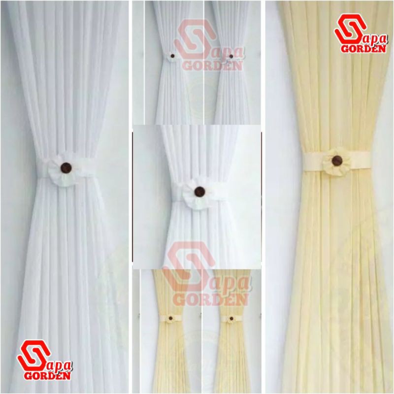 Gorden ikat minimalis/gorden minimalis kupu kupu