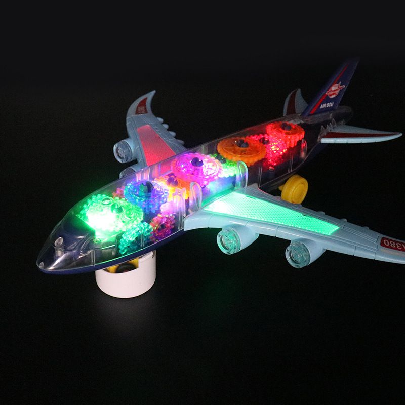 Mainan Anak AIRBUS LIGHTING PLANE Mainan Pesawat Lampu Dan Musik Anak