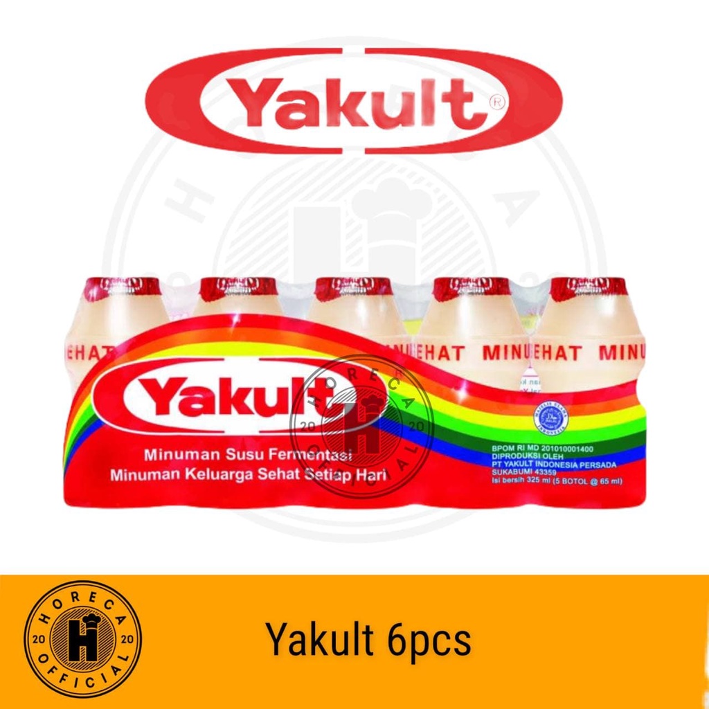 

YAKULT DRINK PROBIOTIK FERMENTASI 65ML 5PCS / MINUMAN KESEHATAN 65ML