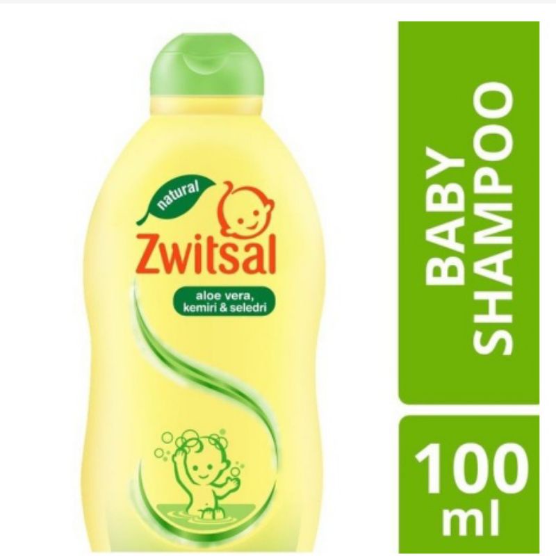 Zwitsal baby shampoo 100ml Natural