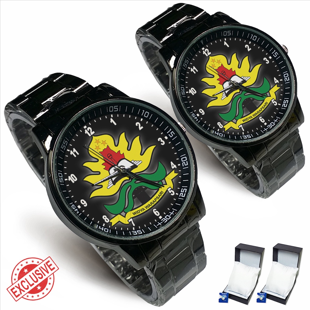 Jam Tangan Rantai Couple SEPOLWAN POLRI (Keren)