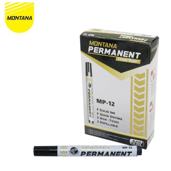 PROMO Spidol Montana Permanen Marker MP-12 SATUAN