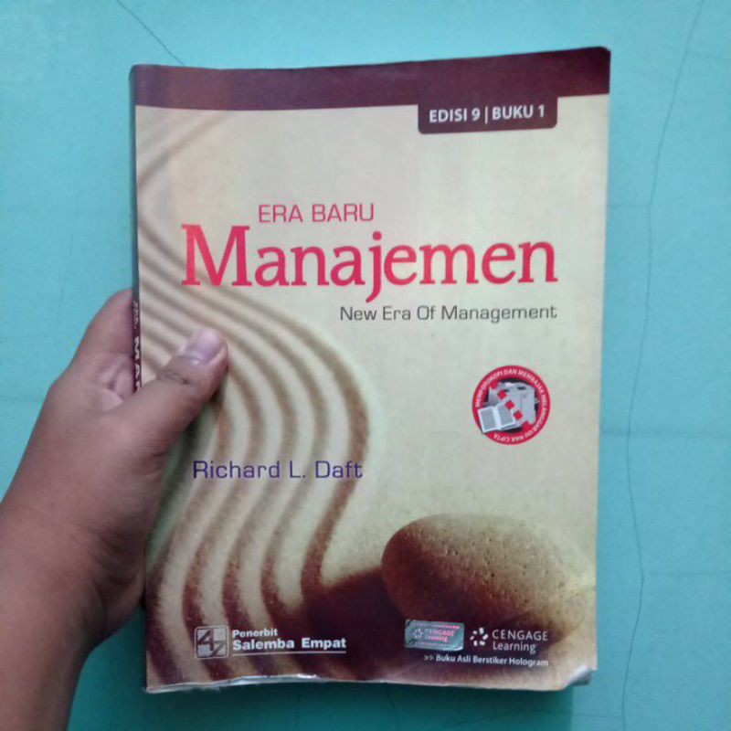 Jual Buku Manajemen" Era Baru Manajemen Buku 1 " Asli Berhologram ...