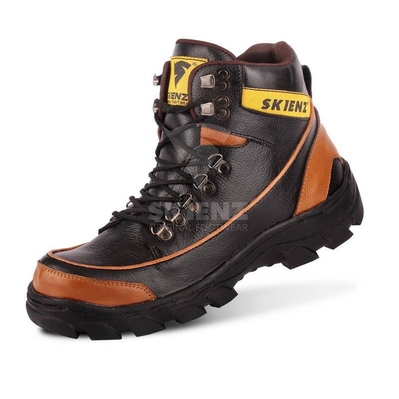 Sepatu Boots Pria Original Skienz Argon Safety Kulit
