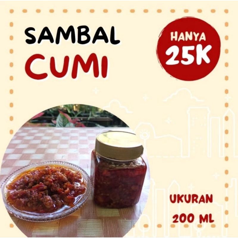 

Sambal Cumi Terviral, Bisa COD