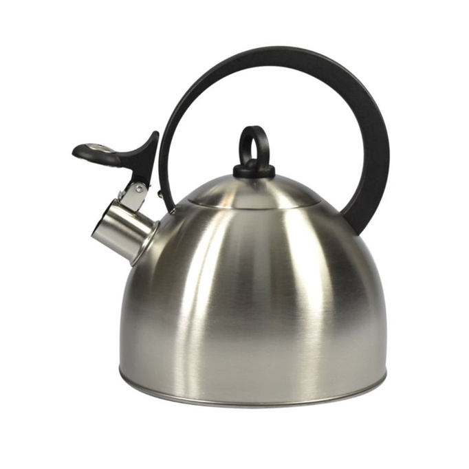 KRISCHEF Teko Air 1,3Ltr/Whistling Kettle Stainless Steel/Pemanas Air