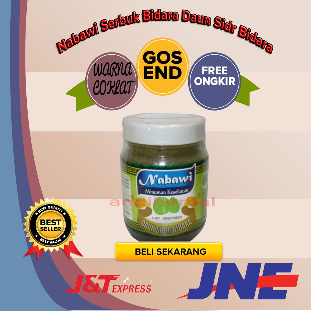 Nabawi Serbuk Bidara Daun Sidr Bidara
