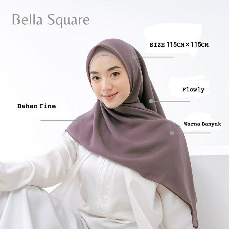 READI JILBAB SEGI EMPAT BELLA/JILBAB SEGI EMPAT POLYCATUN