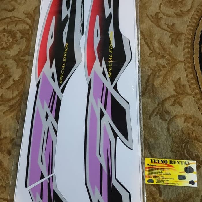 Striping variasi stiker Lis Sticker Yamaha F1ZR stiker F1zr Terbaru