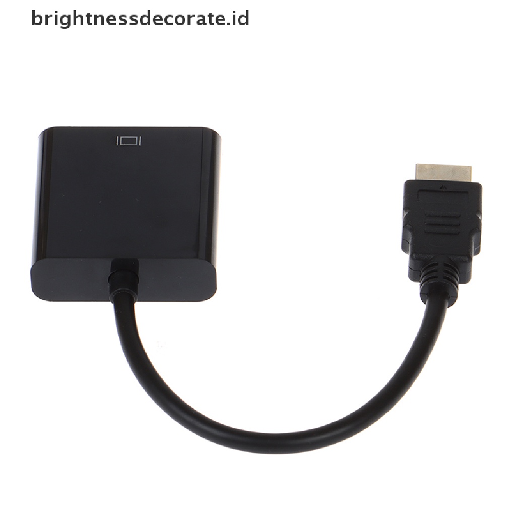 Kabel Adapter Converter Hdmi To Vga Untuk Proyektor Hd Monitor