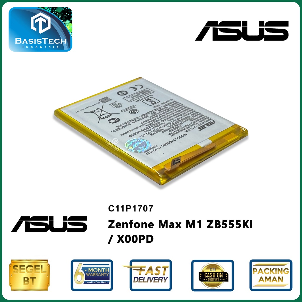 BATERAI ASUS ZENFONE MAX M1 ZB555KL X00PD - C11P1707 - ORI99